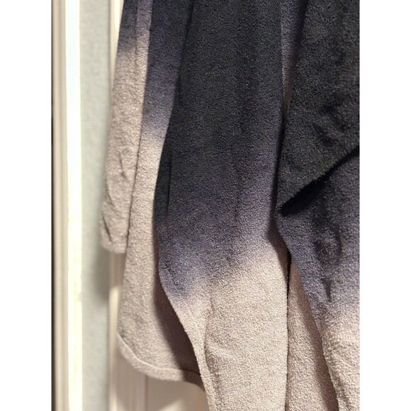 Barefoot Dreams Ombre CozyChic Lite Knit Island Wrap Cardigan Draped Front S/M - Picture 2 of 6